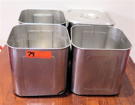 big stainless steel box|square stainless steel storage containers.